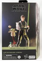 Star Wars The Black Series 6\  - Luke Skywalker & Grogu - The Book of Boba Fett