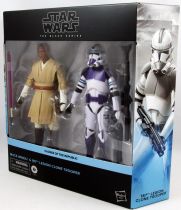 Star Wars The Black Series 6\  - Mace Windu & 187th Legion Clone Trooper - Clones of the Republic