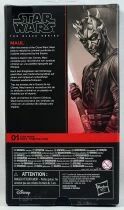 Star Wars The Black Series 6\  - Maul - #01 Maul Shadow Lord