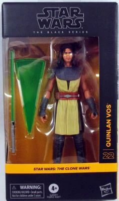 Star Wars The Black Series 6\  - Quinlan Vos - #22 The Clone Wars
