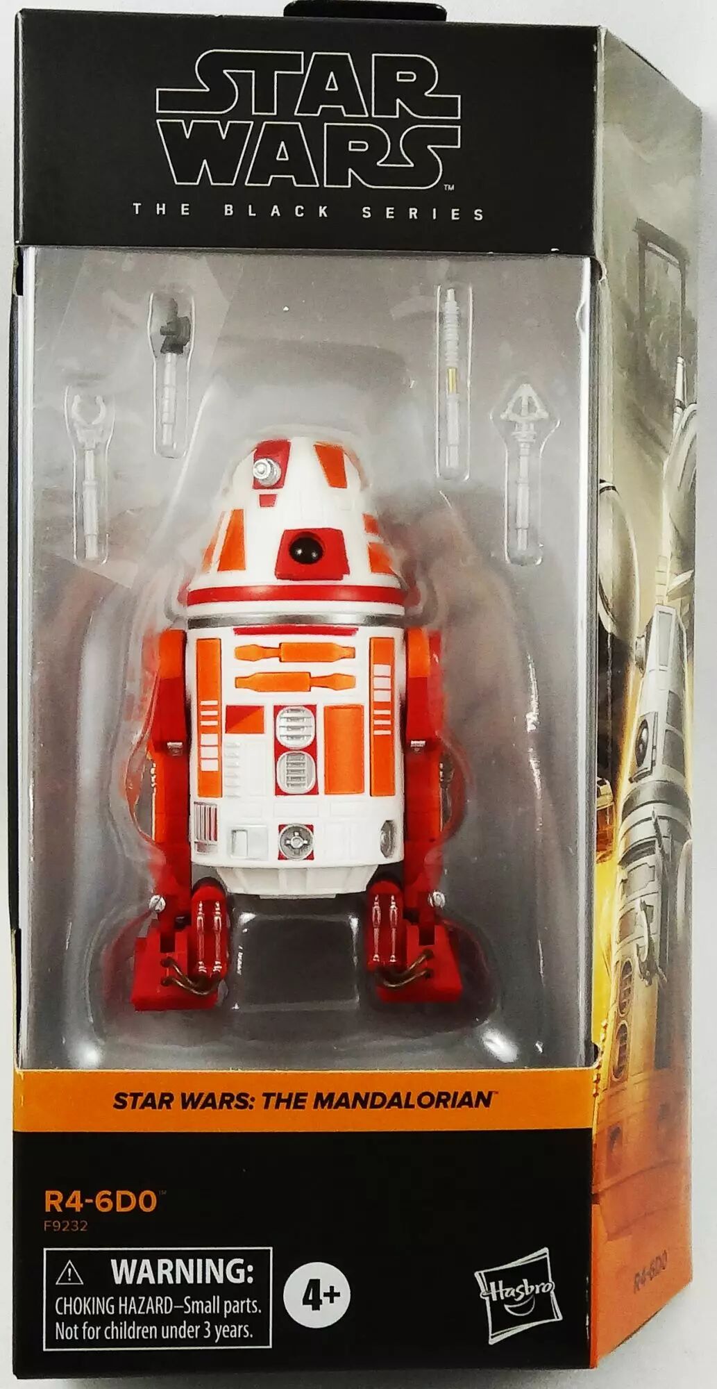Star Wars The Black Series R4-6D0 | Action Figure 15 Cm Da The Mandalorian | Collezionabile Con Accessori | Hasbro