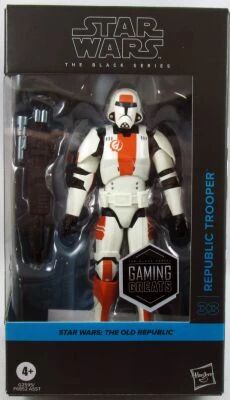 Star Wars The Black Series 6\  - Republic Trooper - #33 Gaming Greats : The Old Republic