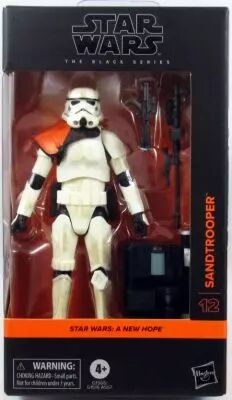 Star Wars The Black Series 6\  - Sandtrooper - #12 A New Hope