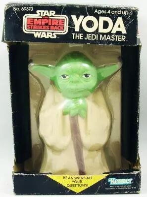 Star Wars The Empire Strikes Back 1980 - Kenner - Yoda the Jedi Master \ r�pond � vos questions\ 