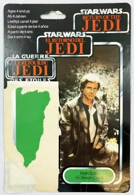 Star Wars Tri-logo 1983/1985 - Kenner - Han Solo (In Trench Coat)