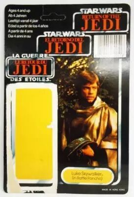 Star Wars Tri-logo 1983/1985 - Kenner - Luke Skywalker (in Battle Poncho)