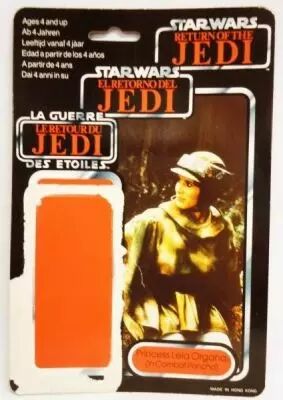 Star Wars Tri-logo 1983/1985 - Kenner - Princess Leia Organa (in Combat Poncho)