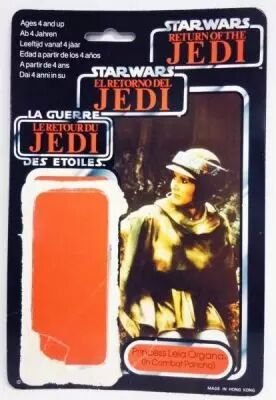 Star Wars Tri-logo 1983/1985 - Kenner - Princess Leia Organa (in Combat Poncho)