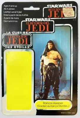 Star Wars Tri-logo 1983/1985 - Kenner - Rancor Keeper (Gardien du Rancor Monster)