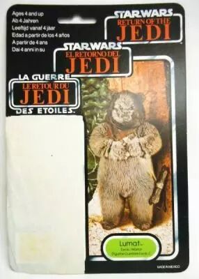 Star Wars Trilogo 1983/1985 - Kenner - Lumat (Figurine Guerriere Ewok)