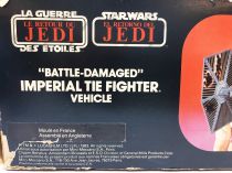Star Wars Trilogo Return of the Jedi 1983 - Kenner / Mecano - TIE Fighter \'\'Battle-Damaged\'\'