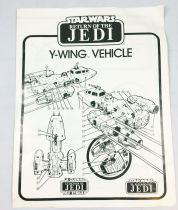 Star Wars Trilogo Return of the Jedi 1984 - Kenner / Meccano - Y-Wing Fighter