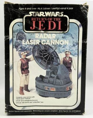 Star Wars Trilogo ROTJ 1983 - Kenner - Mini Rigs : Radar Laser Cannon