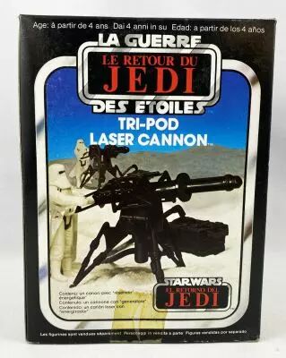 Star Wars Trilogo ROTJ 1983 - Kenner - Mini Rigs : Tri-Pod Laser Cannon (Neuf en Boite Scell�e)