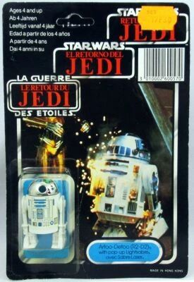 Star Wars Trilogo ROTJ 1983/85 - Kenner - Artoo-Detoo (R2-D2) with pop-up Lightsaber