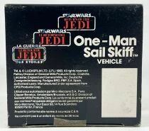 Star Wars Trilogo ROTJ 1984 - Kenner - Mini Rigs : One-Man Sail Skiff (Mint Sealed Box)