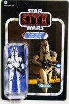Star Wars vintage style - Hasbro - Clone Trooper (501st Legion) - Revenge of the Sith