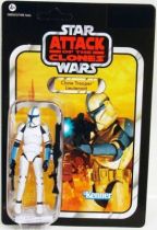 Star Wars vintage style - Hasbro - Clone Trooper Lieutenant - Attack of the Clones