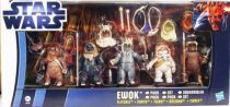 Star Wars vintage style - Hasbro - Ewok Pack : Flitchee, Nanta, Teebo, Kneesaa, Tippet