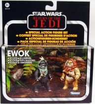 Star Wars vintage style - Hasbro - Special Set - Ewok Scouts Wunka & Widdle Warrick