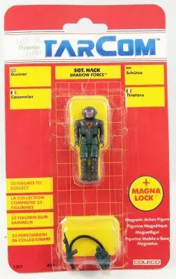 Figurine Starcom Sgt. Speed - Mattel 1988 - Exclusive Europe - Magna Lock