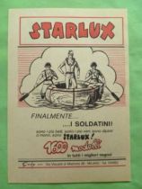 Starlux - Affichette Italienne 18 x 13cm