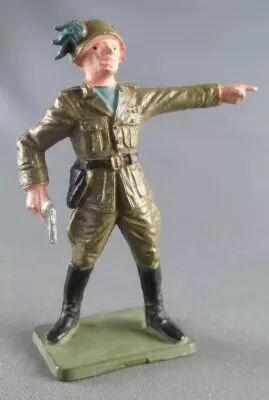 Starlux - Bersagliers Au Combat - Officier r�volver (r�f BC1)