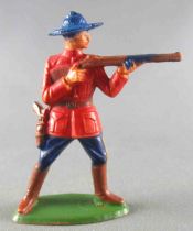 Starlux - Canadian Mounted Police - Footed firing rifle standing (ref 2341)