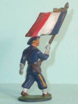 Starlux - Chasseurs Alpins - Type 1 - Flag Holder (réf 38)