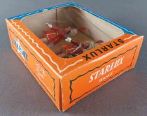 Starlux - Circus - 69 Series - Cheersleaders Marching (Red) & Drum (Red)  Mint in Box