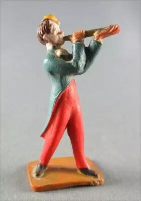Starlux - Circus - Series 53 - Clown trumpet (blue & red) (ref 604)