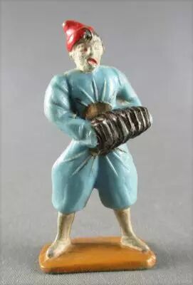 Starlux - Cirque - s�rie 53 -  Clown accord�on (bleu) (r�f 603)