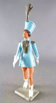 Starlux - Cirque - S�rie 69 - Majorette D�filant Bleu Azur (r�f 5635)