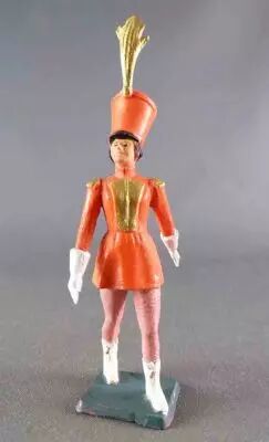 Starlux - Cirque - S�rie 69 - Majorette D�filant Orange P�le (r�f 5635)
