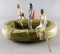 Starlux - Commando - Serie Luxe Speciale - Life-Boat & 2 Paddling Soldiers + Scuba Diver (ref 5352)