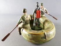 Starlux - Commando - Serie Luxe Speciale - Life-Boat & 2 Paddling Soldiers + Scuba Diver (ref 5352)
