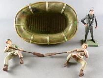 Starlux - Commando - Serie Luxe Speciale - Life-Boat & 2 Paddling Soldiers + Scuba Diver (ref 5352)