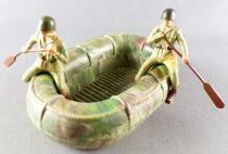 Starlux - Commando - Serie Luxe Speciale - Life-Boat & 2 Paddling Soldiers (ref 5352)