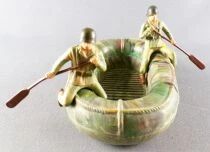 Starlux - Commando - Serie Luxe Speciale - Life-Boat & 2 Paddling Soldiers (ref 5352)