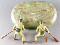 Starlux - Commando - Serie Luxe Speciale - Life-Boat & 2 Paddling Soldiers (ref 5352)