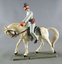 Starlux - Confederates - Regular Series - Mounted Crop Looking Left White Horse (ref CSXX)