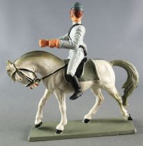 Starlux - Confederates - Regular Series - Mounted Looking Right White Horse (ref CSXX) 3