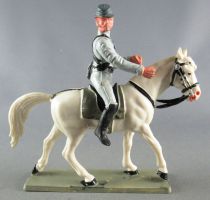 Starlux - Confederates - Regular Series - Mounted Looking Right White Horse (ref CSXX)