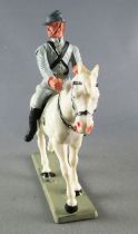 Starlux - Confederates - Regular Series - Mounted Looking Right White Horse (ref CSXX)