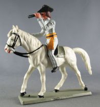 Starlux - Confederates - Regular Series - Mounted Officer Telescope White Horse head up (ref CS1)