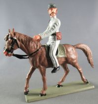 Starlux - Confederates - Regular Series - Mounted Trooper Cop looking Left Brown Horse (ref CSXX)