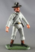 Starlux - Confederates - Series regular - Footed Infantry Walking Green Base (ref S2)