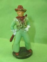 Starlux - Cow-Boys - Series 46 - Footed Rifle on back (vert) (ref CB4)
