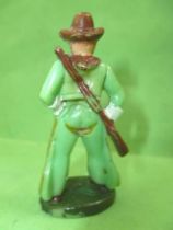 Starlux - Cow-Boys - Series 46 - Footed Rifle on back (vert) (ref CB4)