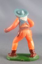 Starlux - Cow-Boys - Series 53 - Footed Boxing (orange) (réf 131)